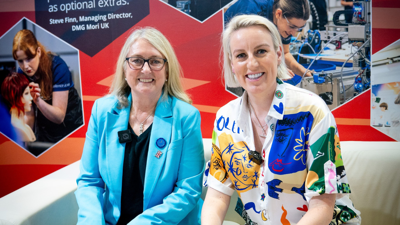 Steph McGovern and Jacqui Smith (Skills Minister, UK)