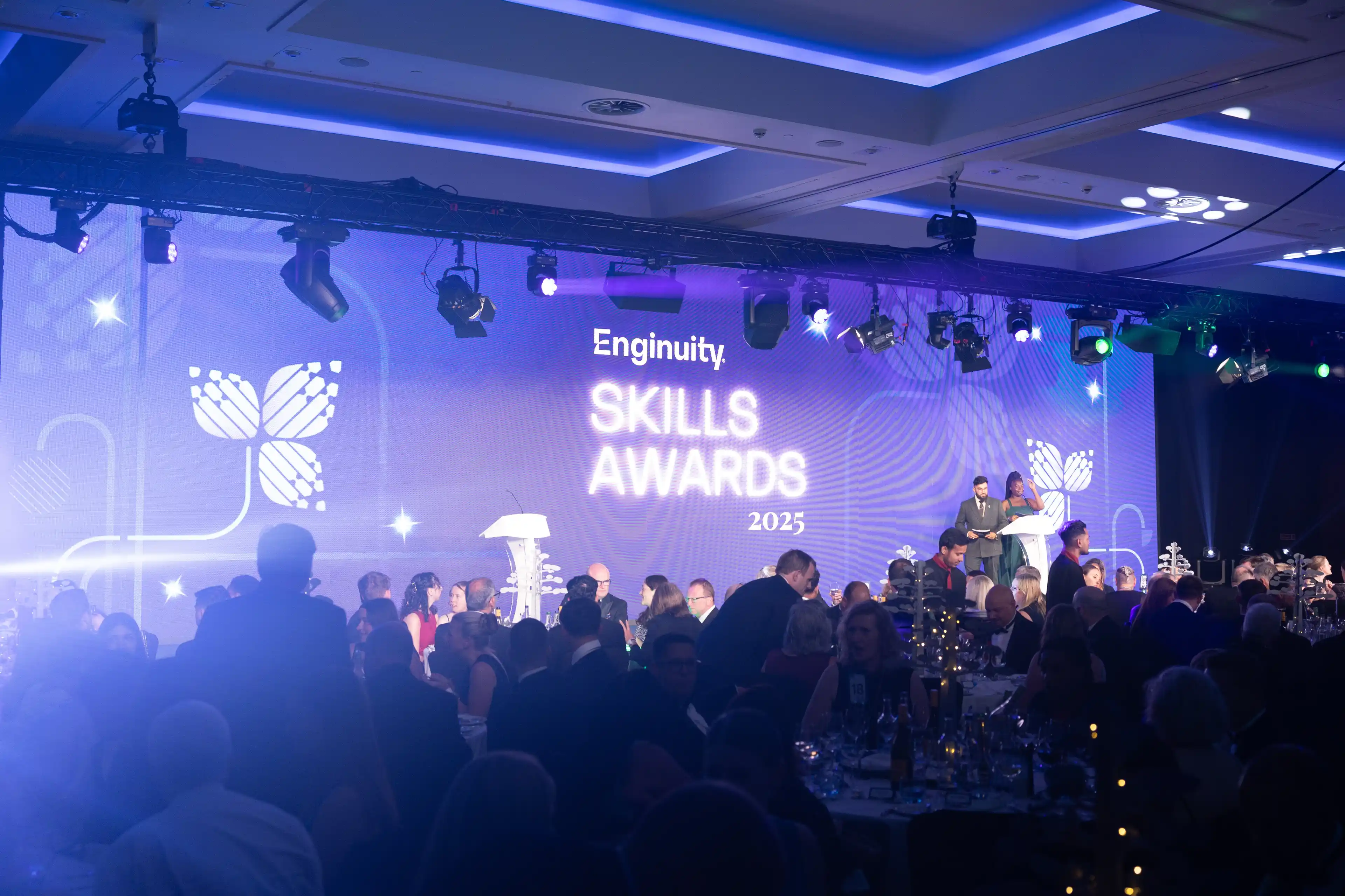 Skills Awards 2025 stage.