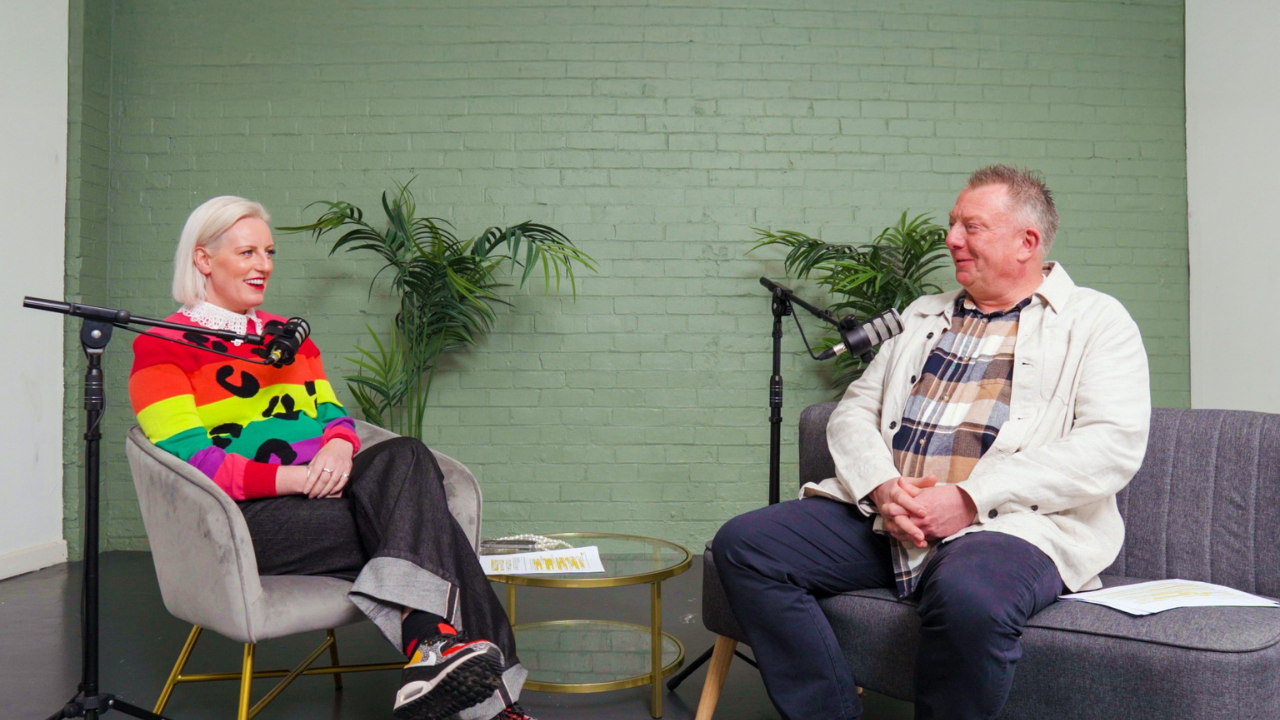 Steph and Lee Higgins on episode 22 of the Steph on Skills: Powered by Enginuity 