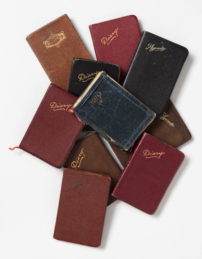 Een aantal agenda's uit het archief van Victor Henri Rutgers (1877-1945)