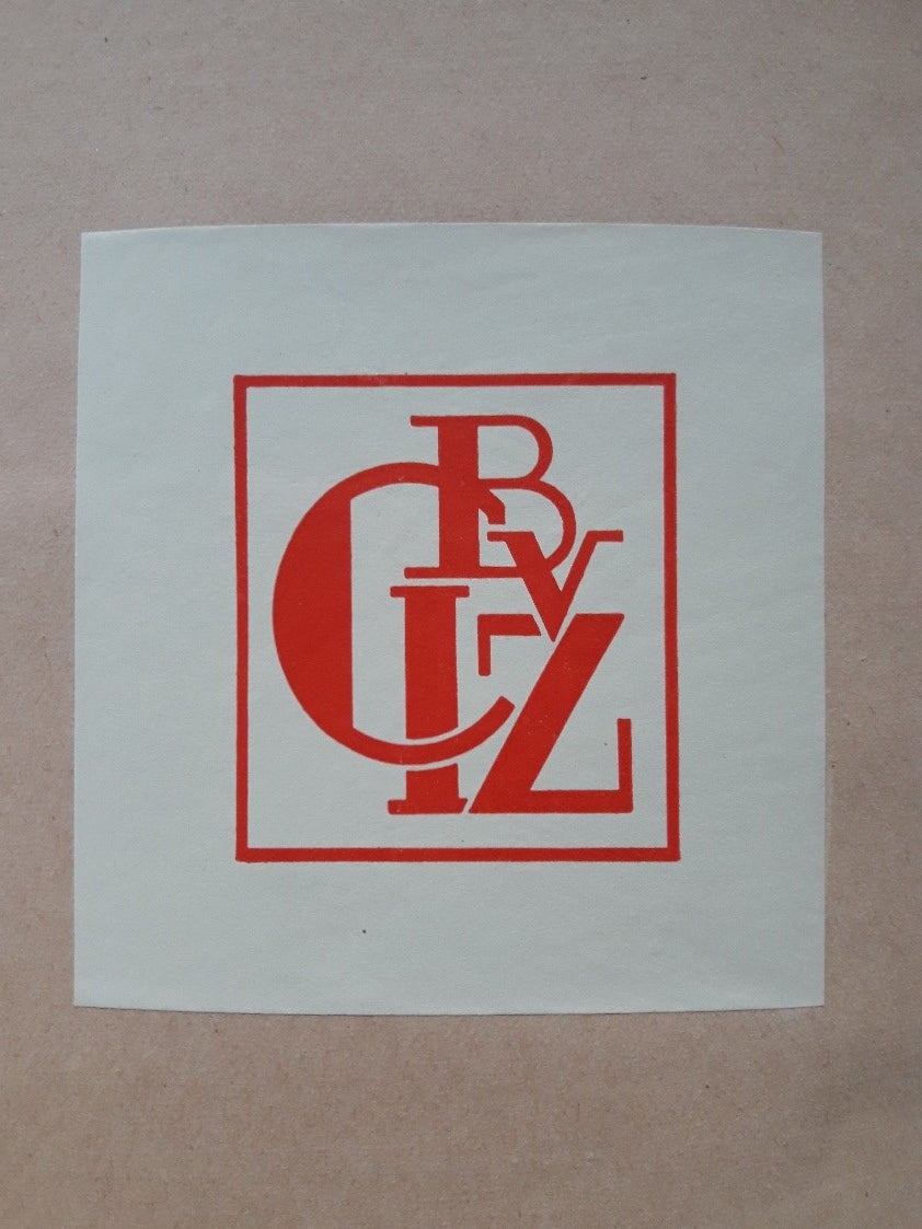 Ex libris van de Centraal Bond voor Inwendige Zending in Hermann Peters, Hoe kom ik tot geloofszekerheid? Amerongen, z.j.