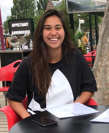 Juliët Boogaard, alumna Literature and Society