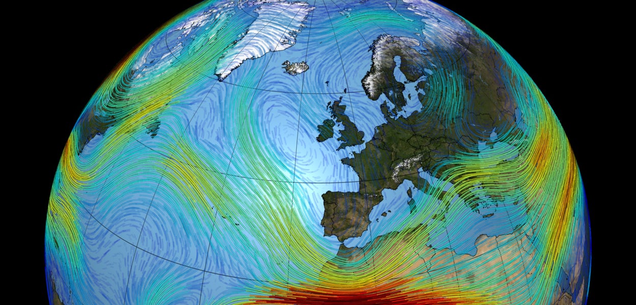 Summer wind patterns in the north are changing due to climate change ...