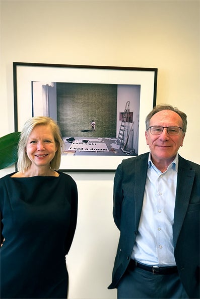 Margarethe Jonkman en Marcel Nollen