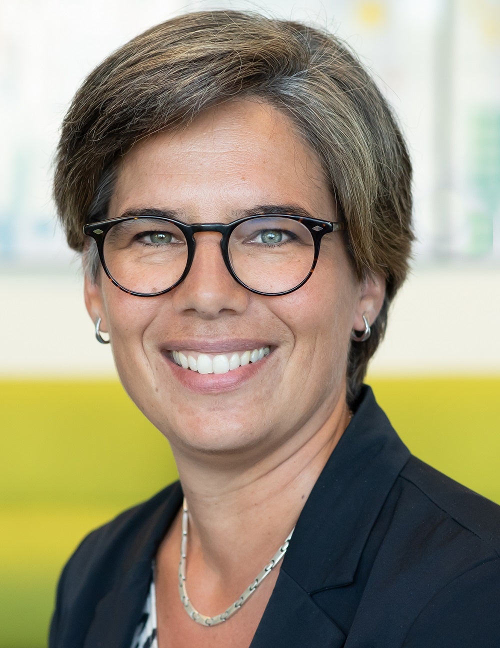 This is a picture of Willemien van Dijk. She is curator Manuscripts and early printed books. 