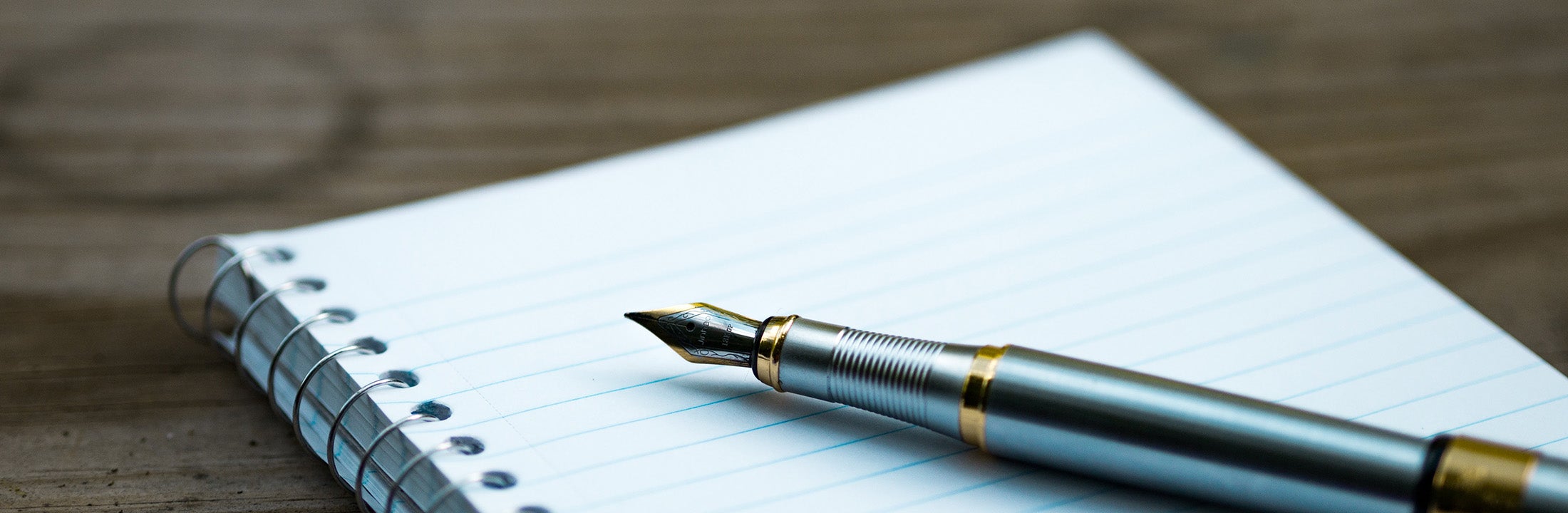 Een close-up van een pen