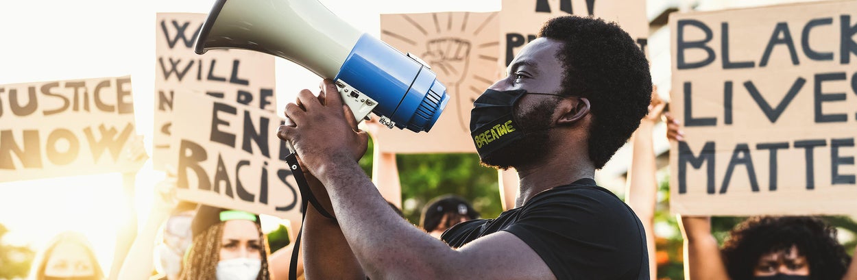 black lives matter activist