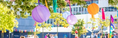 Decoration on campus