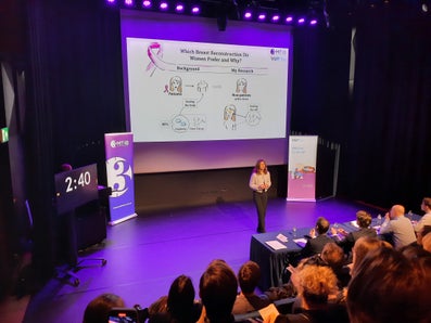 De Three Minute Thesis van Fabienne Krywuczky, winnaar van de 2e prijs tijdens de VU-finale op 12 december 2024.