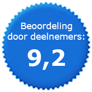 Beoordeling door deelnemers: 9,2