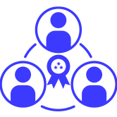 Icon of three people