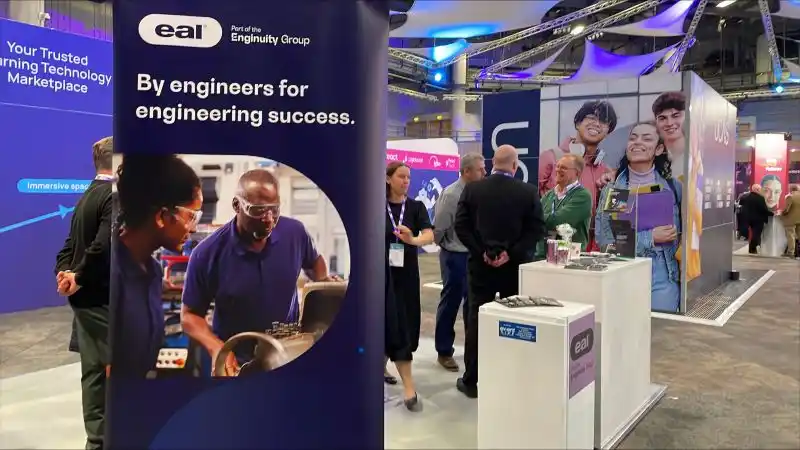 Colleagues gathering at an EAL event