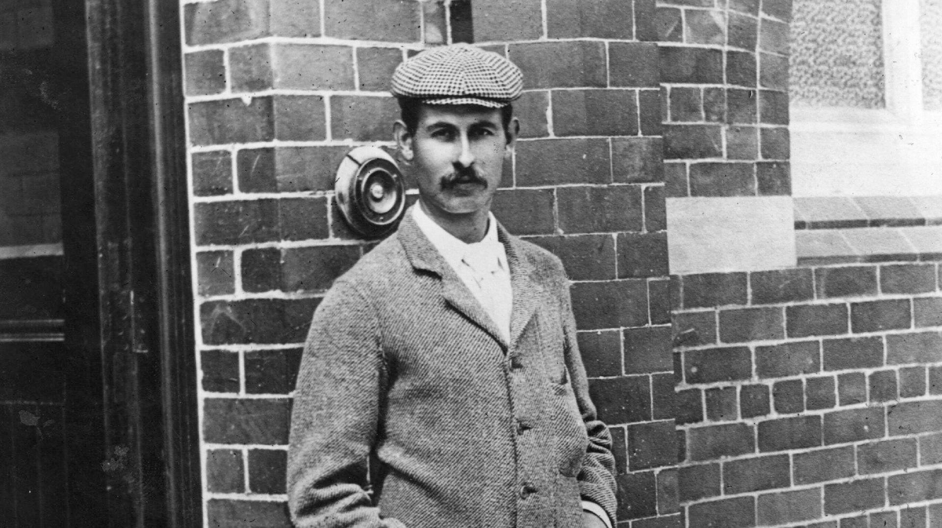 A portrait of Harry Vardon