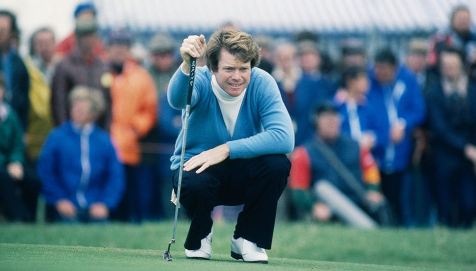 Tom Watson at Royal Birkdale in 1983