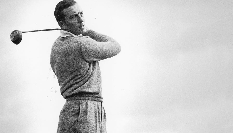 Henry Cotton at The Open