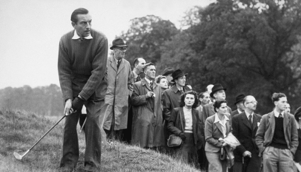 Henry Cotton, who won The Open three times