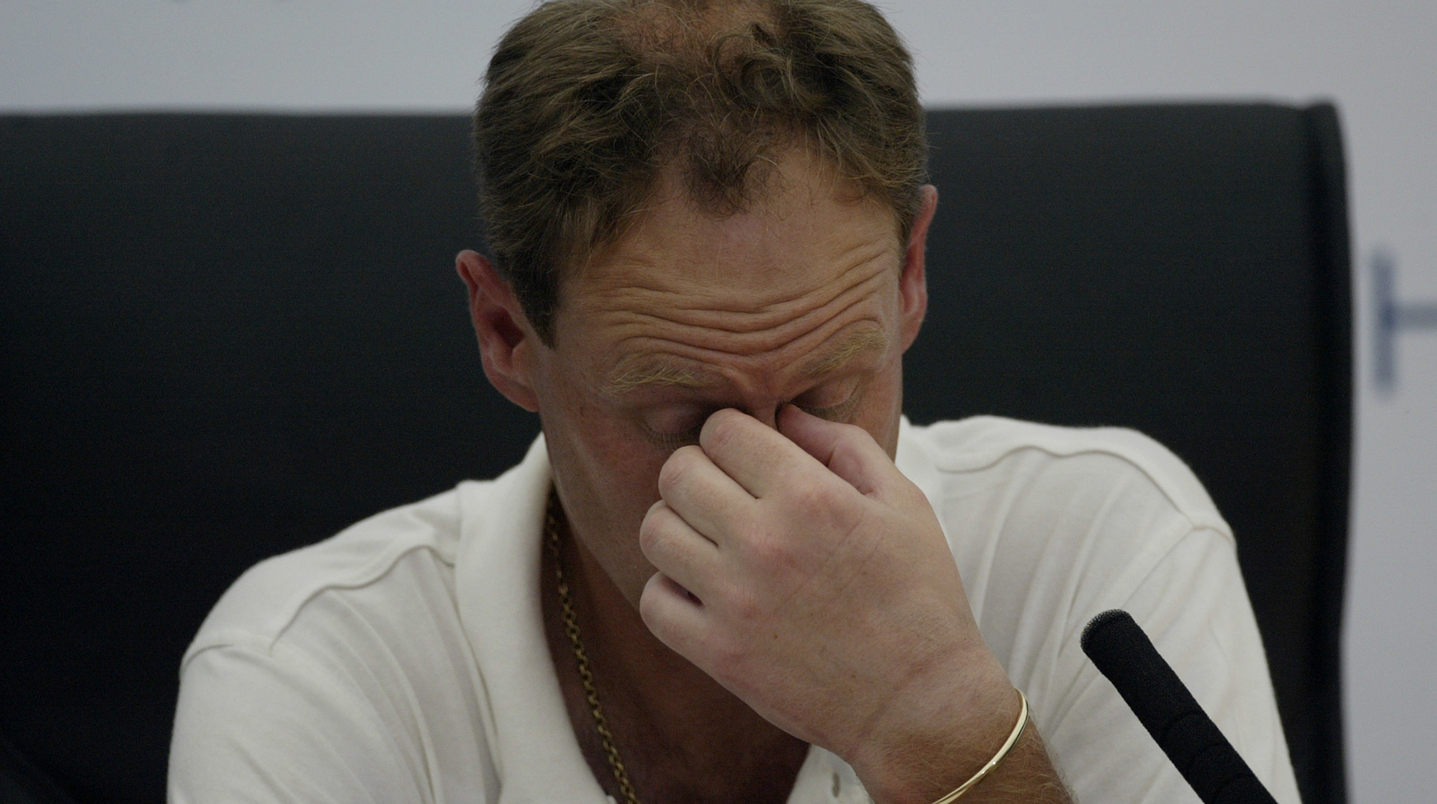 Mark Roe distraught after being disqualified from The 132nd Open