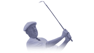 The great Bobby Locke, a four-time Open Champion