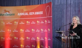 Bus Éireann CEO at National GEM, go the extra mile, awards