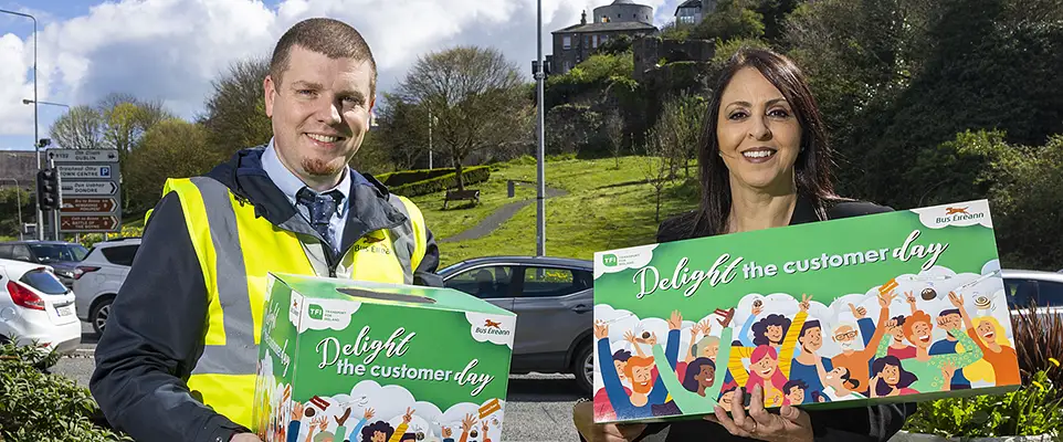 Photo of Bus Éireann Customer Care managers