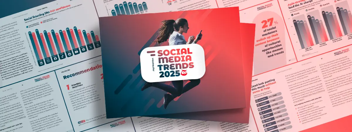 Imagen portada del informe Hootsuite que existe para descargar y sirvió como fuente para este artículo.