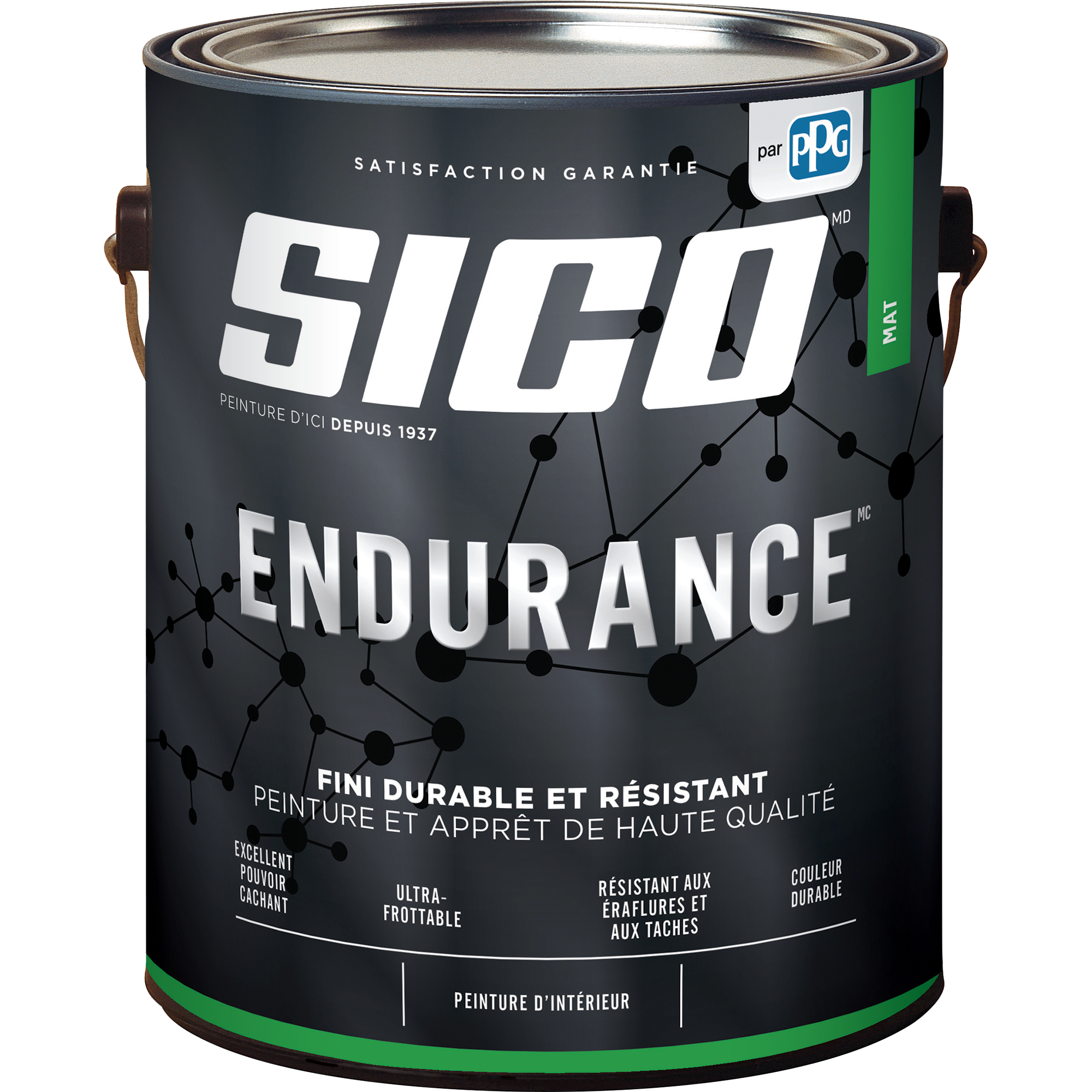 Peinture SICO évolution pour plafonds, mat, blanc, 3.78 l