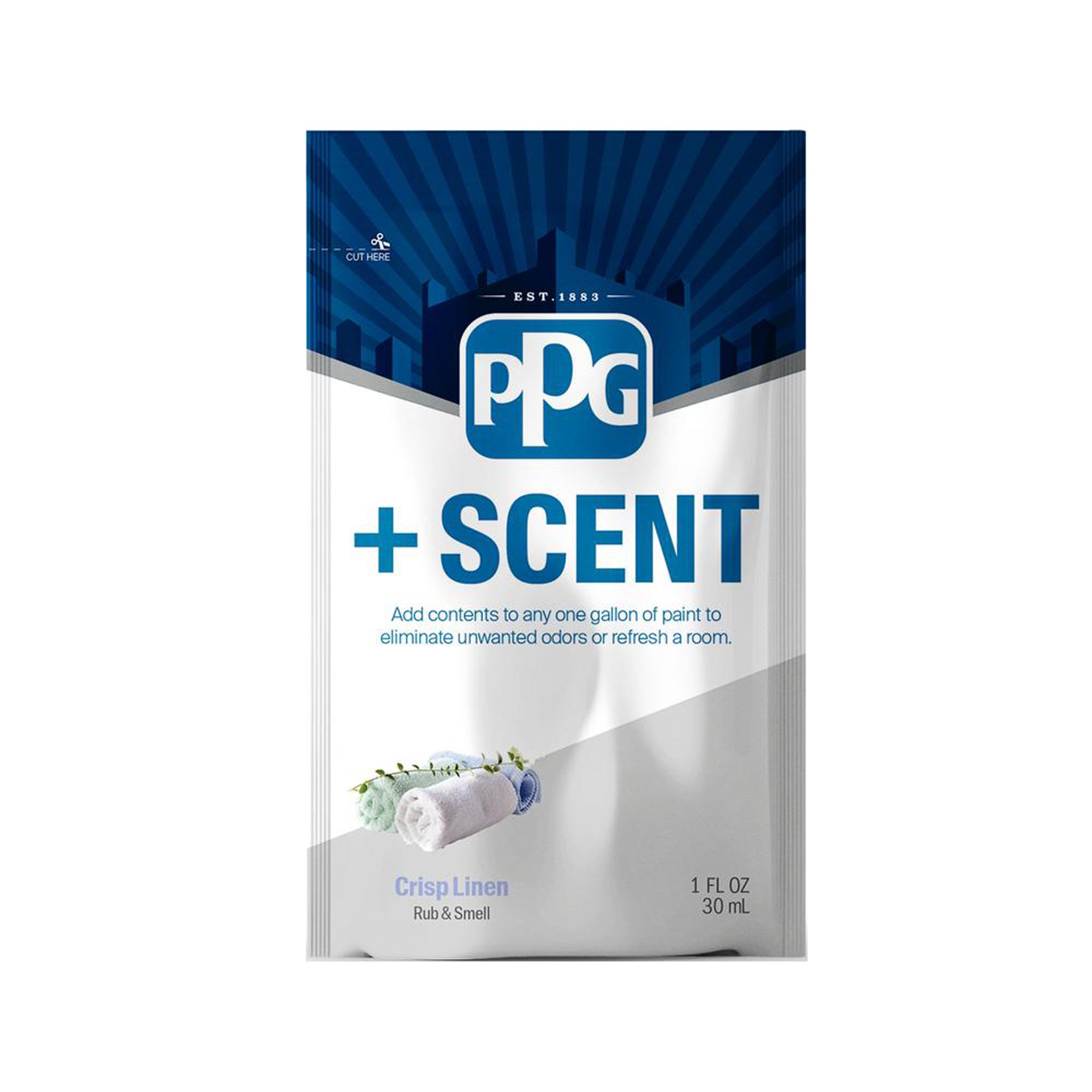 PPG +Scent Professional Quality Paint Products PPG