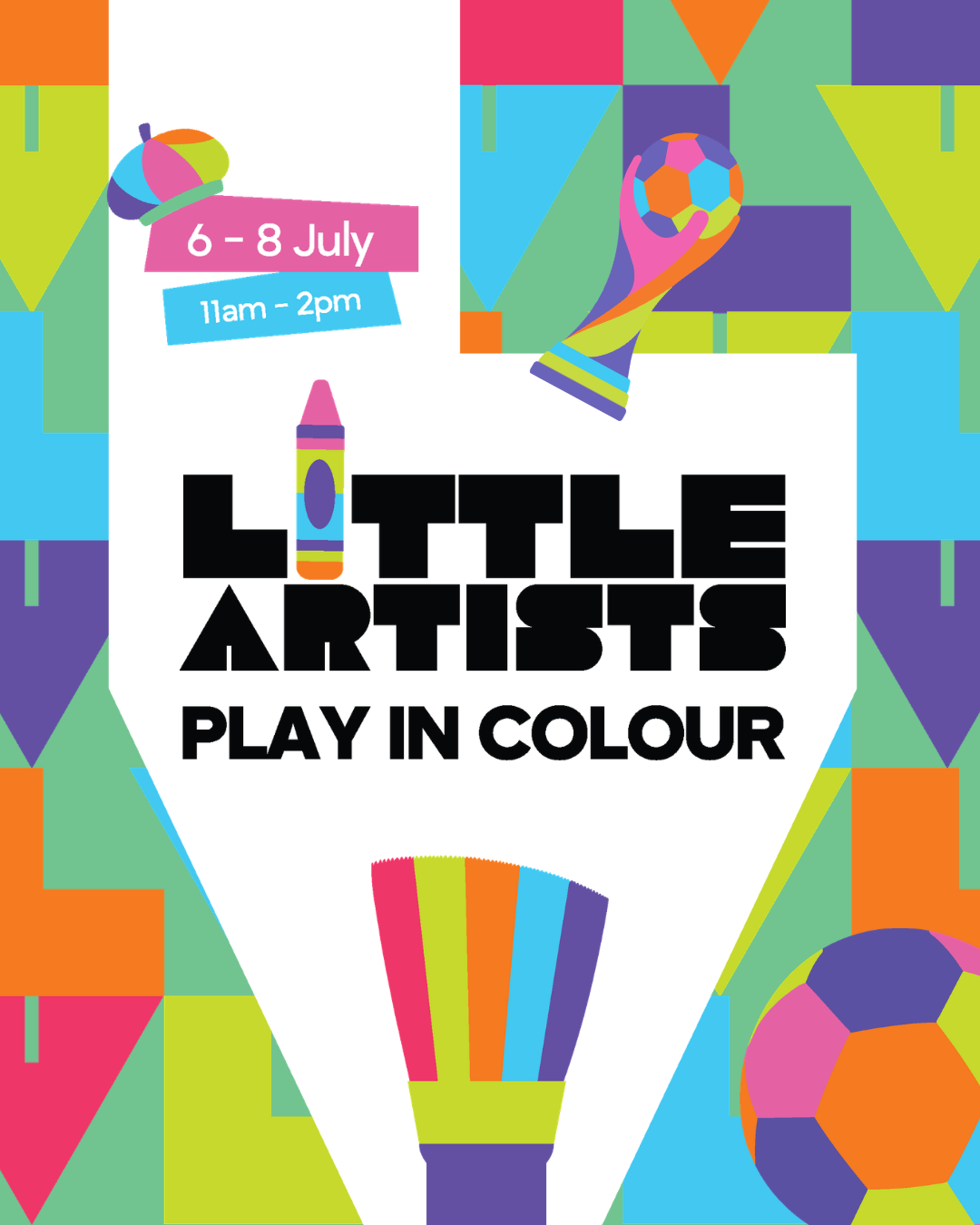 FREE Workshop: Little Artist Play in Colour