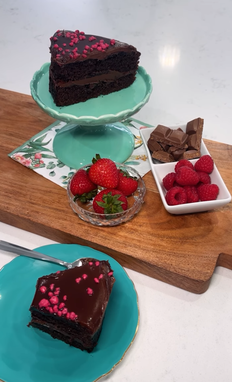 Woolworths Indulgent Choc Hazelnut Cake