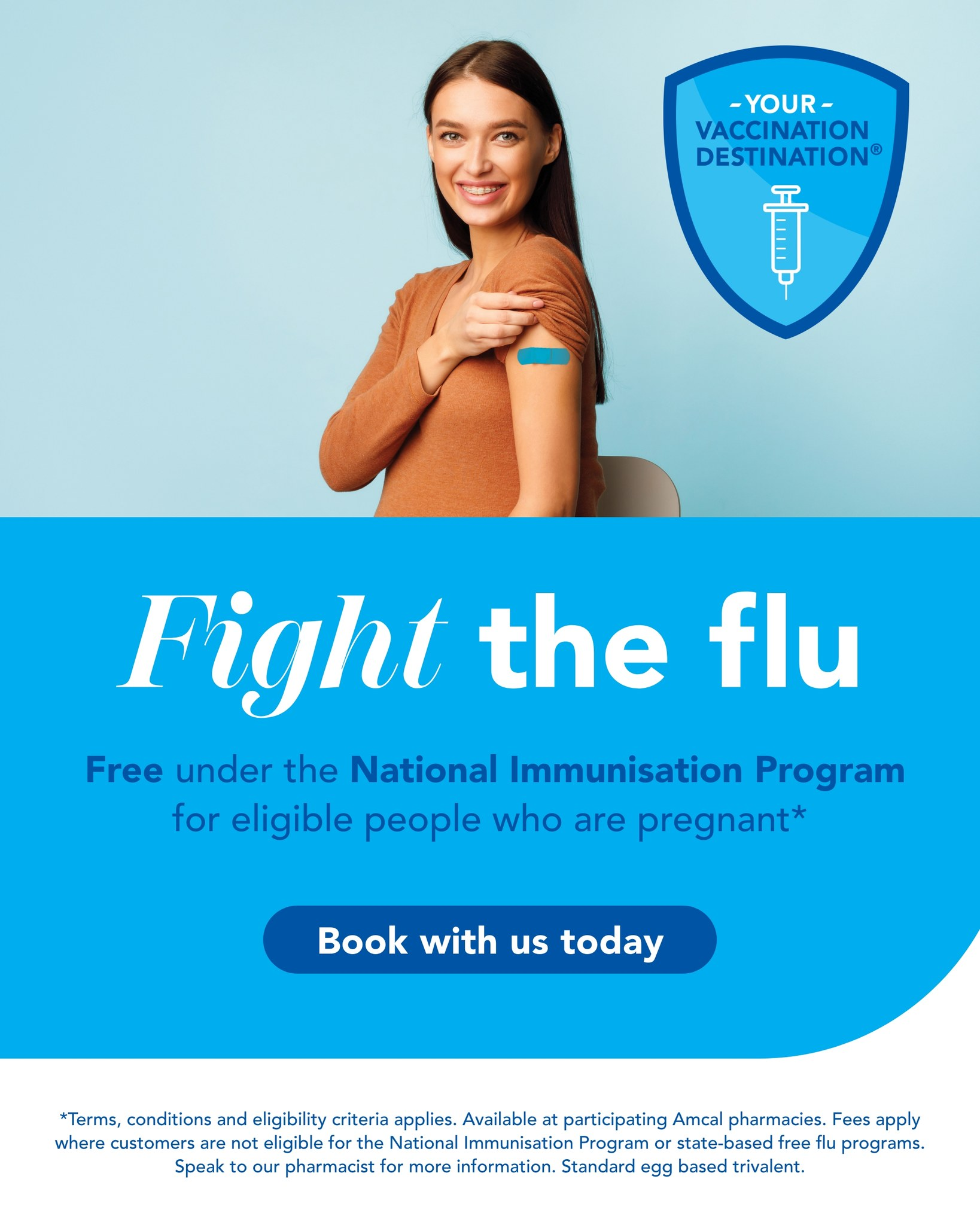 Amcal: Free Flu Vaccinations for Pregnant Women