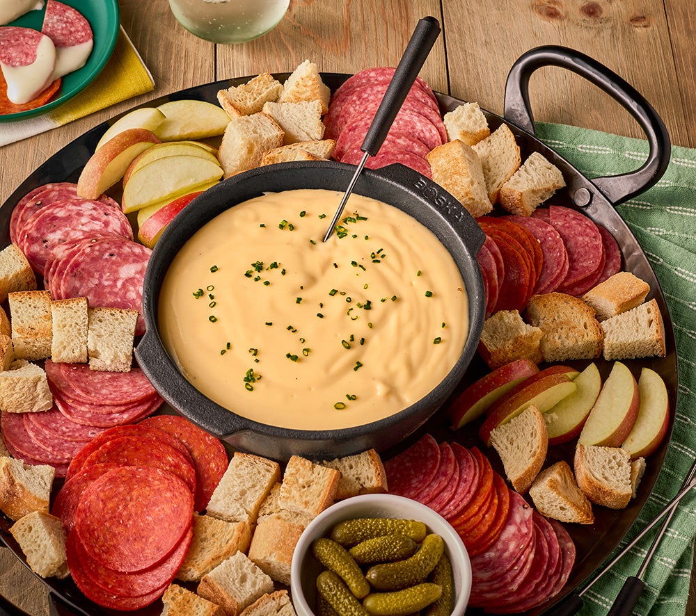 Fondue Charcuterie