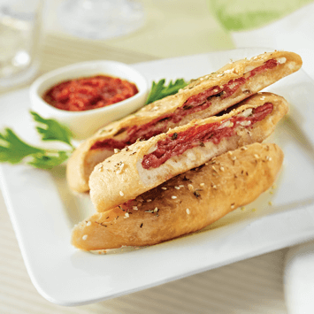Mini Calzones with Pepperoni