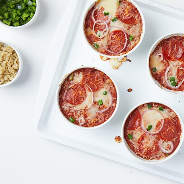 Quinoa Pizza Bowls