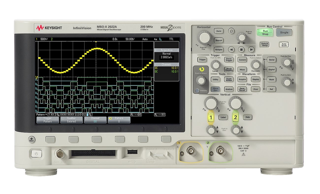 Keysight Technologies (formerly Agilent) DSOX2012A | Oscilloscope, 2 ...