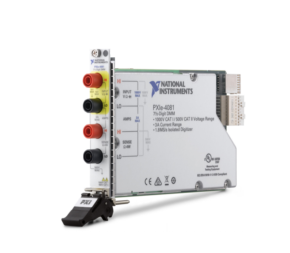 NI PXIE-4081 | PXIe-4081 High-Performance 7 1/2 Digit DMM and 1000