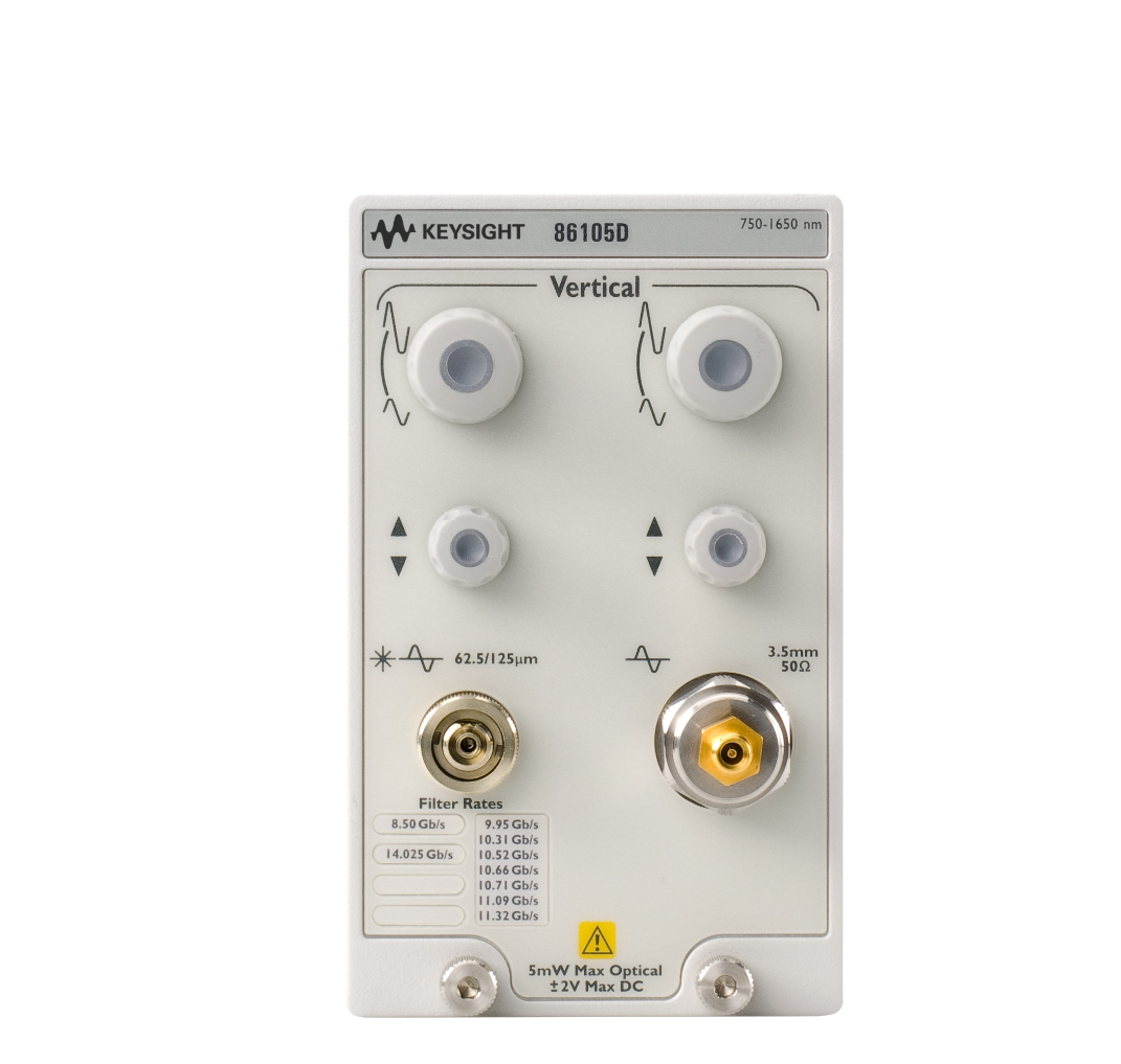 Keysight Technologies (formerly Agilent) 86105D | 20GHz Optical/35GHz  Electrical Module | Electro Rent - Rental, New & Used Test Equipment