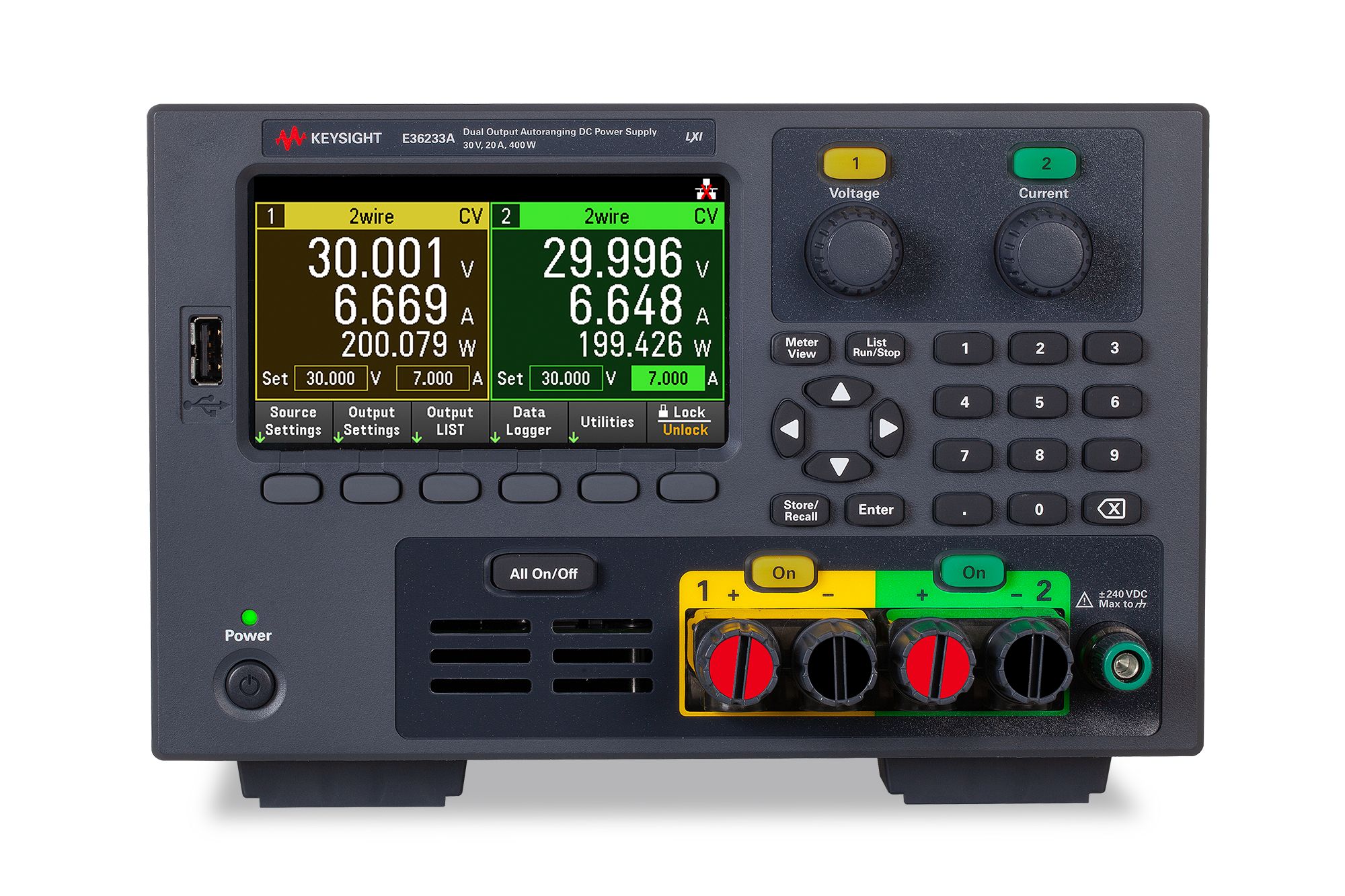 Keysight Technologies (formerly Agilent) E36312A | 6V/5A and 2 x 25V, 1A DC  Power Supply, Triple-Output | Electro Rent - Rental, New & Used Test  Equipment