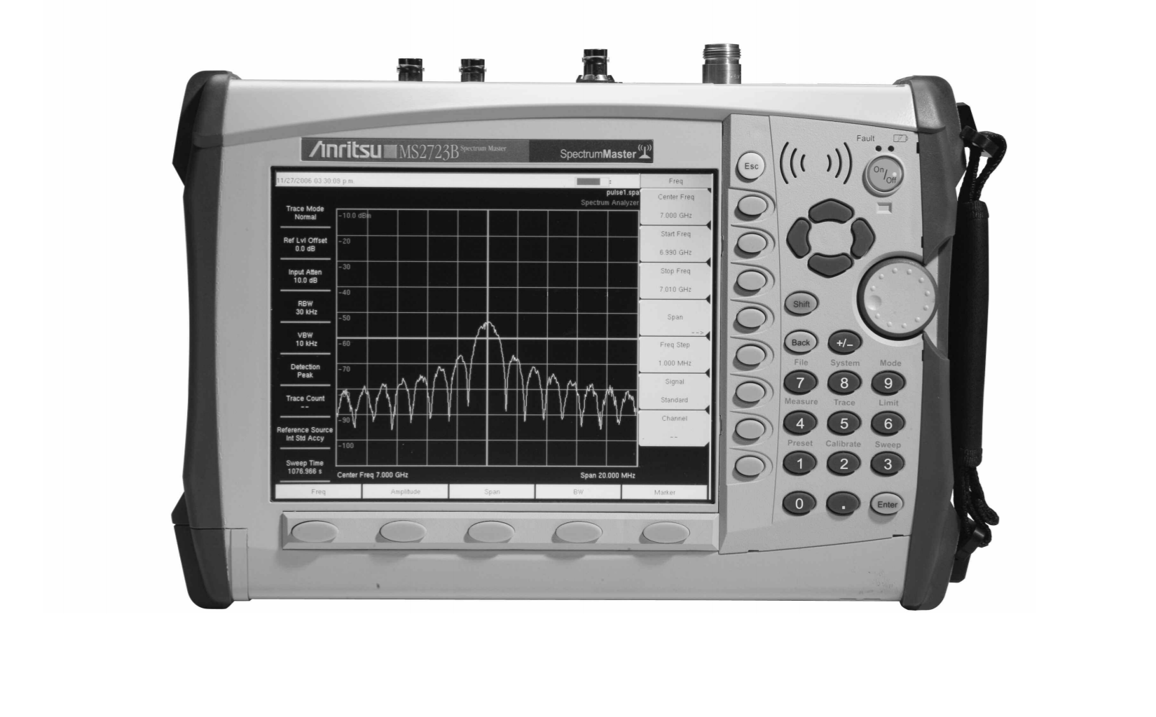 Anritsu MS2723B | 9kHz-13GHz High Performance Handheld Spectrum analyzer |  Electro Rent - Rental, New & Used Test Equipment