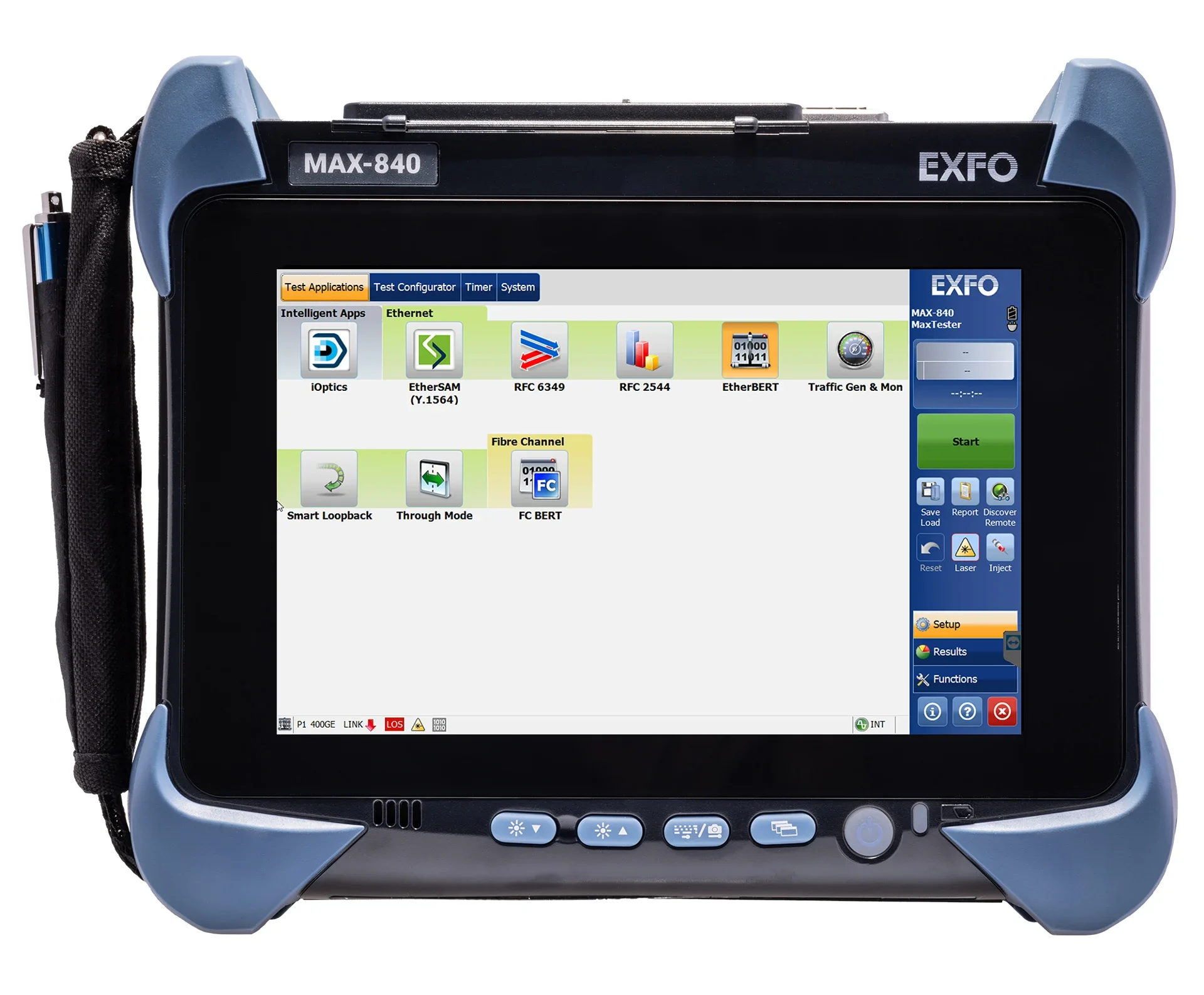 Transmission Tester Portable more than 100GBit | Available to Rent