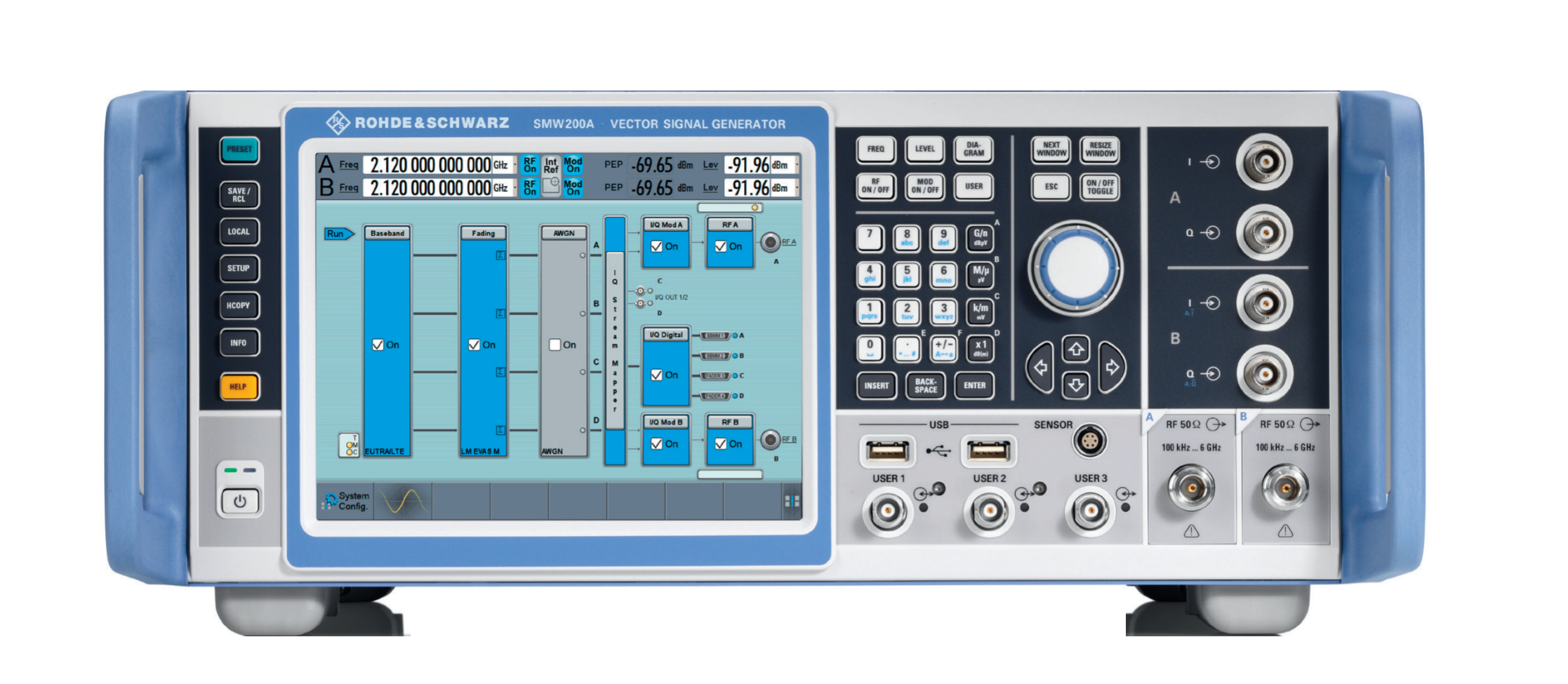 Rohde & Schwarz SMW200A | Vector Signal Generator, Base Unit, Frequency ...