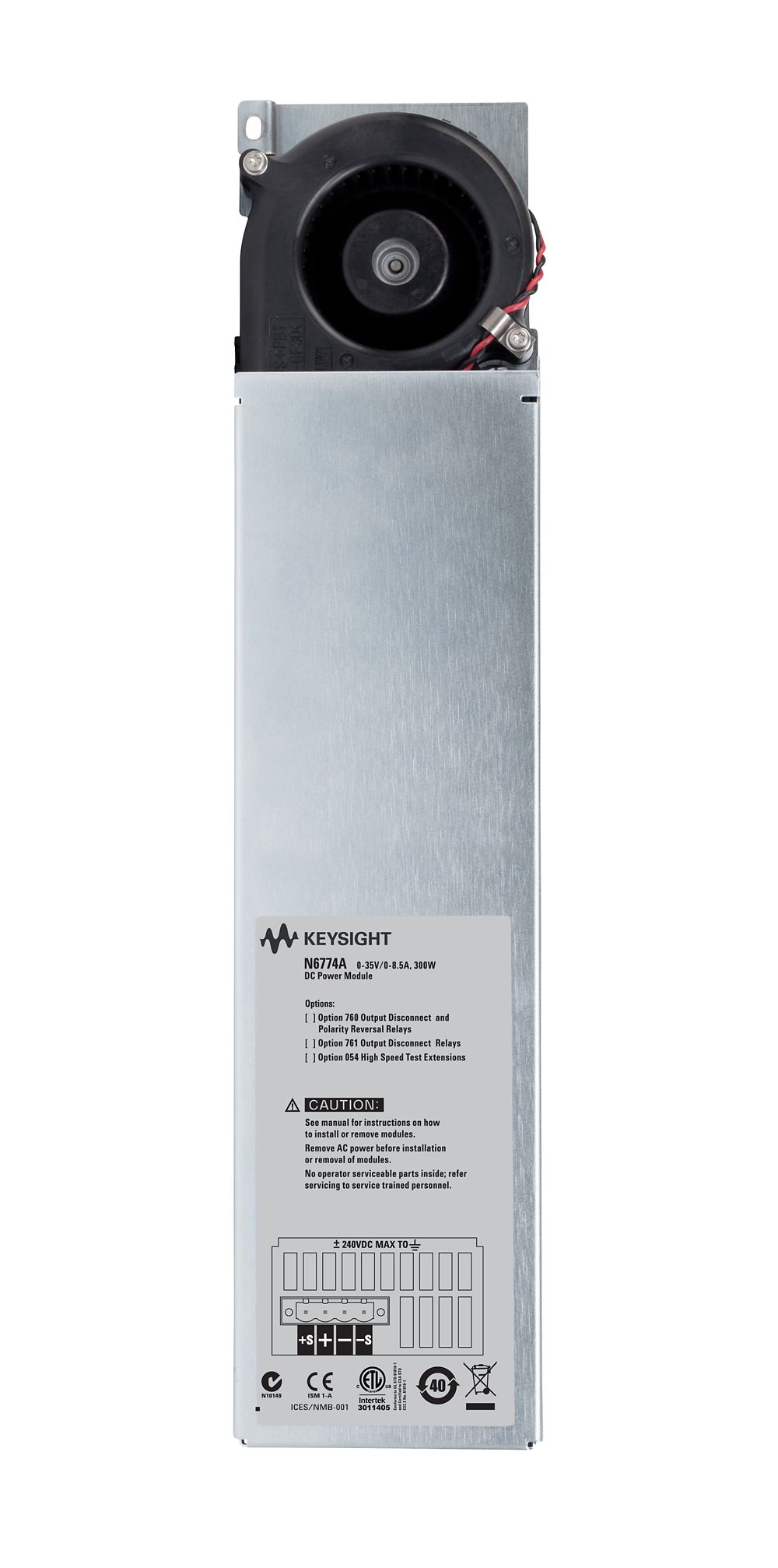Keysight Technologies (formerly Agilent) N6774A | 35V 8.5A 300W DC