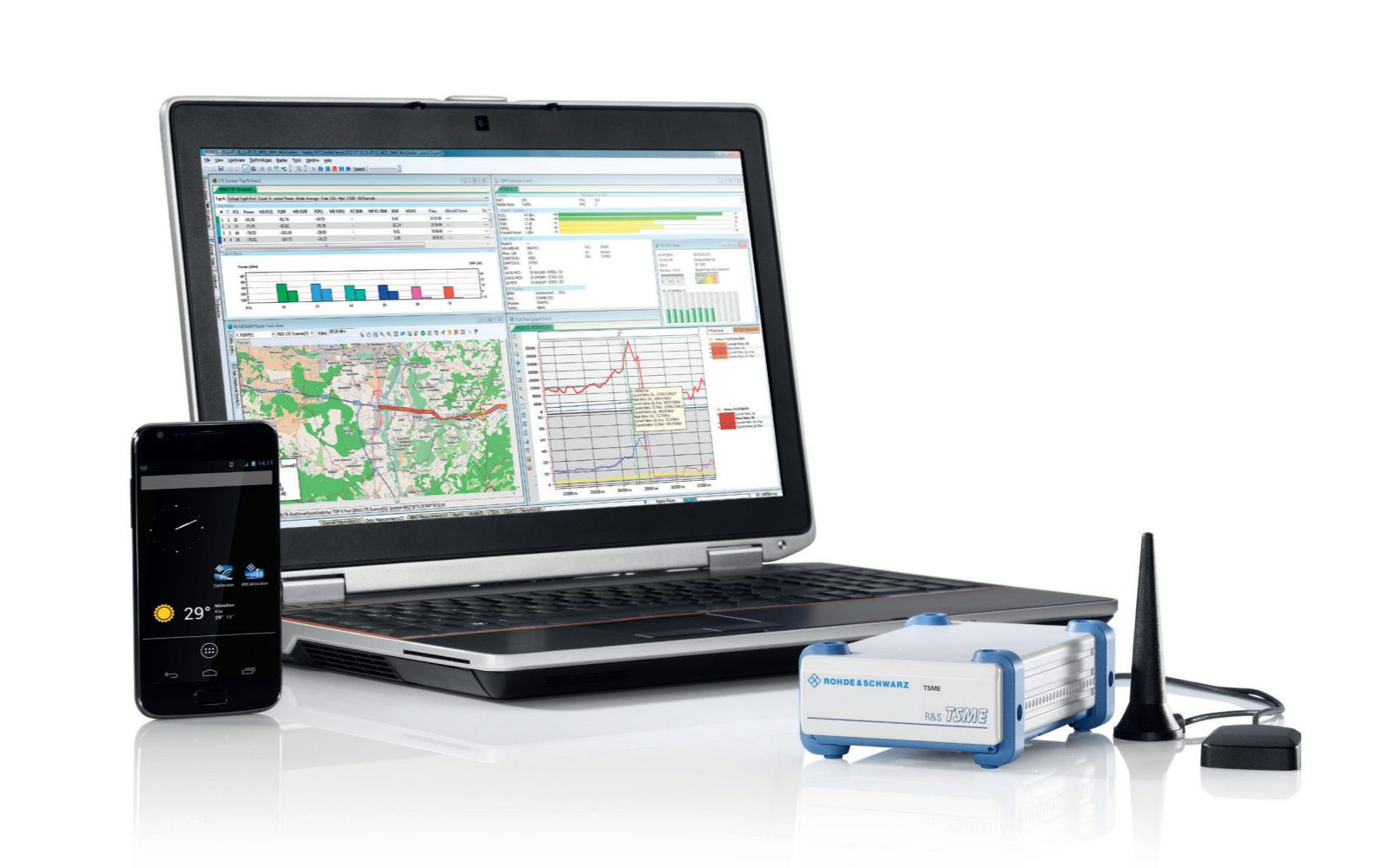 Rohde & Schwarz TSME6 | Ultracompact Drive Test Scanner