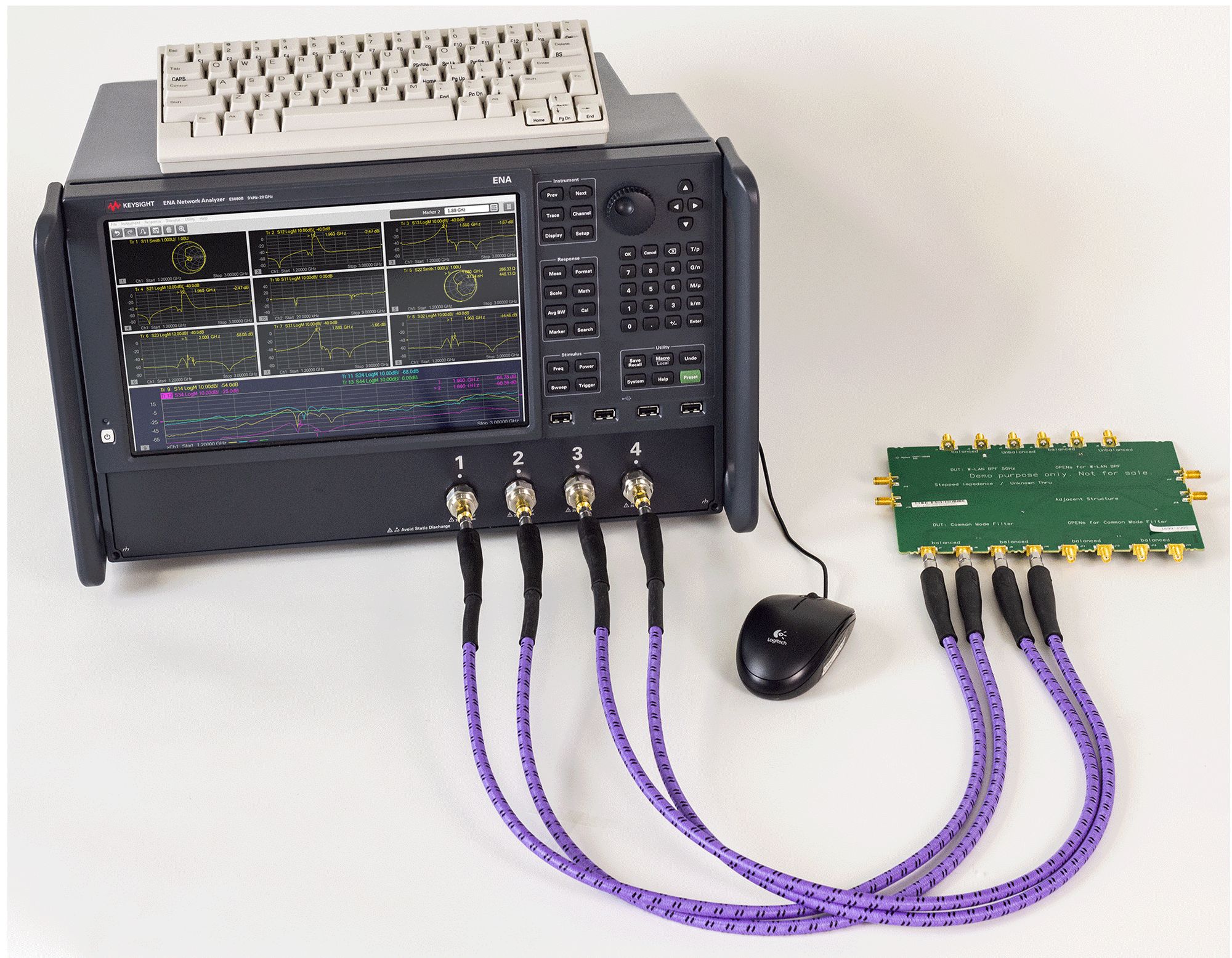 Keysight E5071C Vector Network Analyzer Rentals