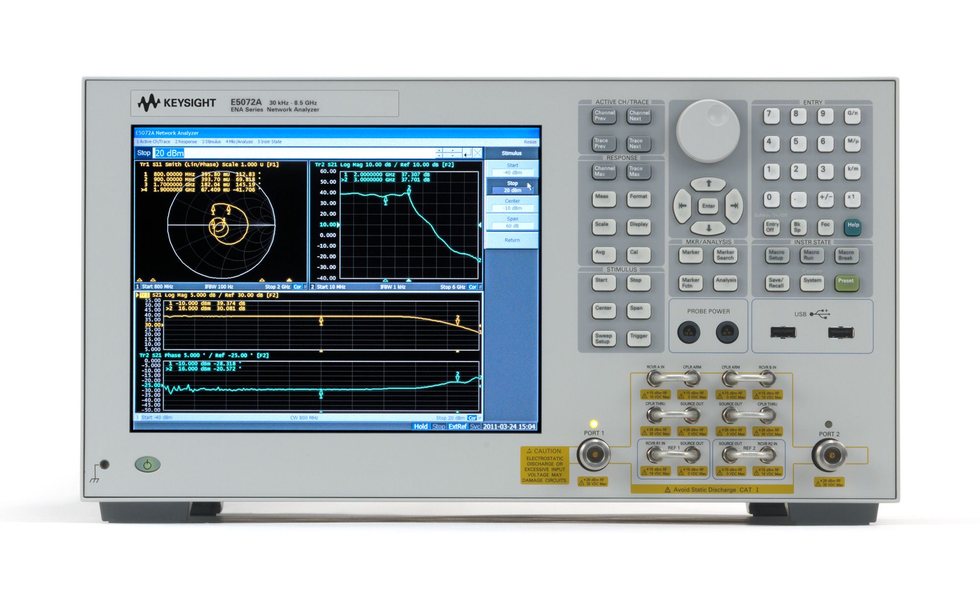 Keysight Technologies (formerly Agilent) E5080A | ENA Series network  analyzer | Electro Rent - Rental, New & Used Test Equipment