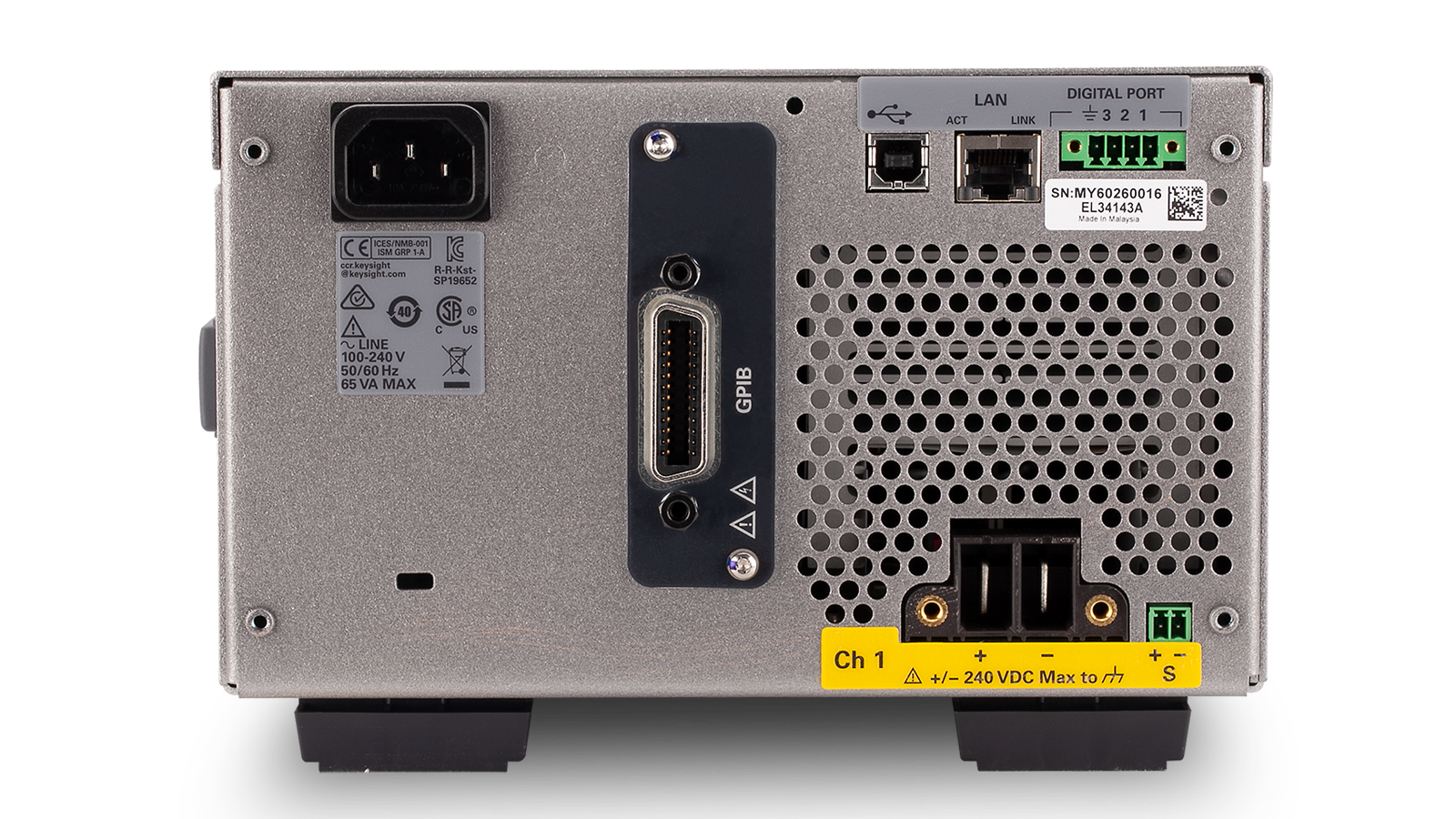 Keysight Technologies EL34143A | DC Electronic Load, single-input