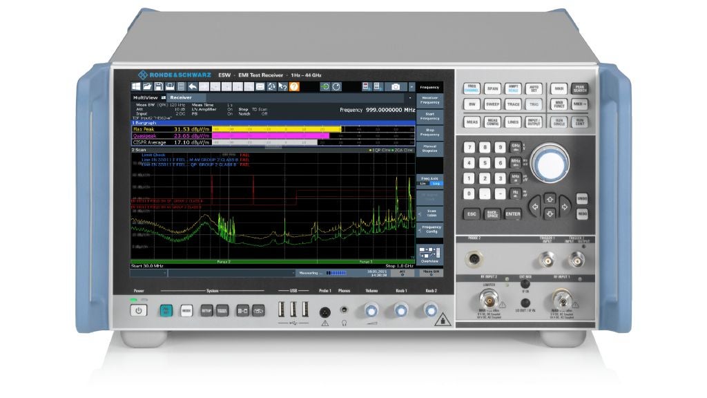 emiページ② Rohde & Schwarz ESW44 (1328.4100.44) | 2Hz-44GHz EMI test receiver