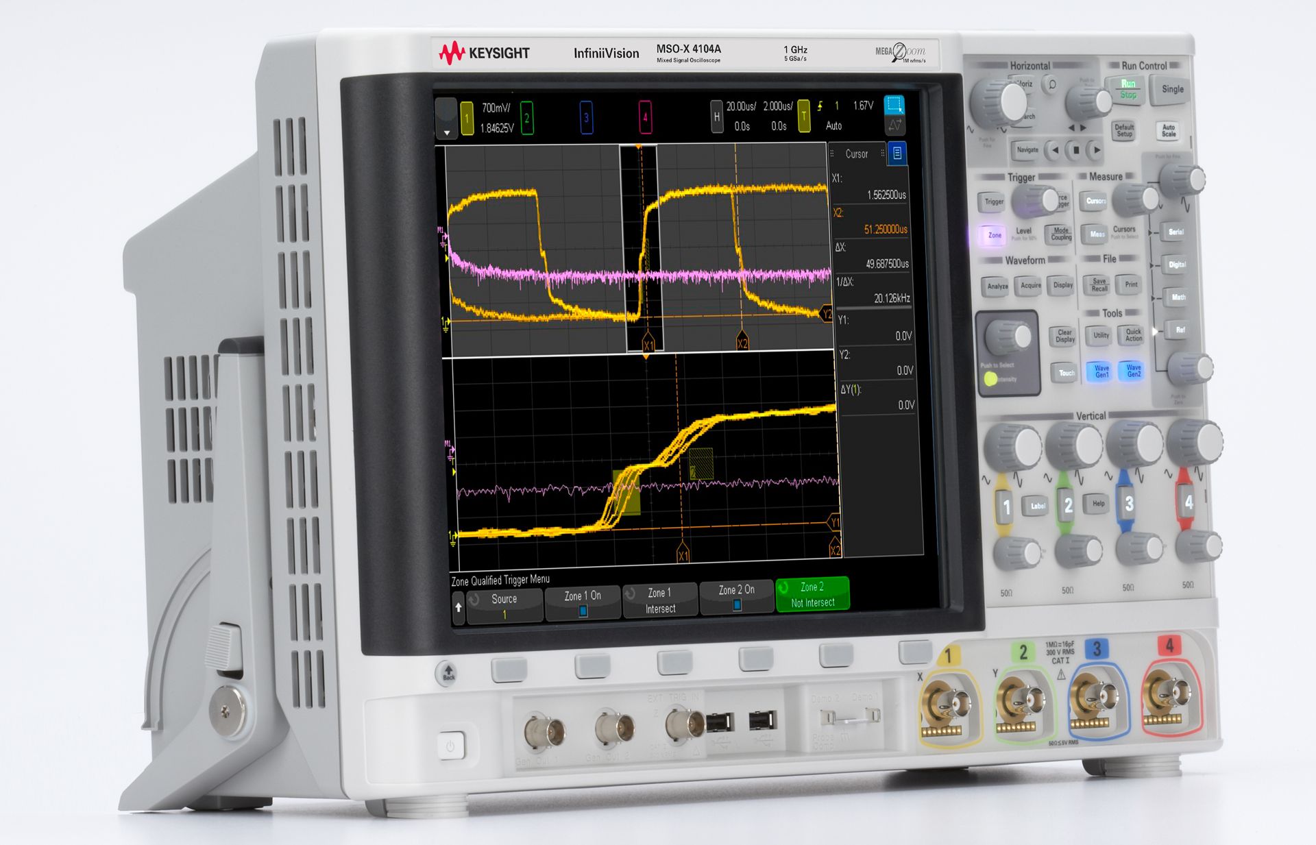 ミノックス フジMC-007と MS-008 Keysight Technologies (formerly Agilent) MSOX4104A | 1GHz 4