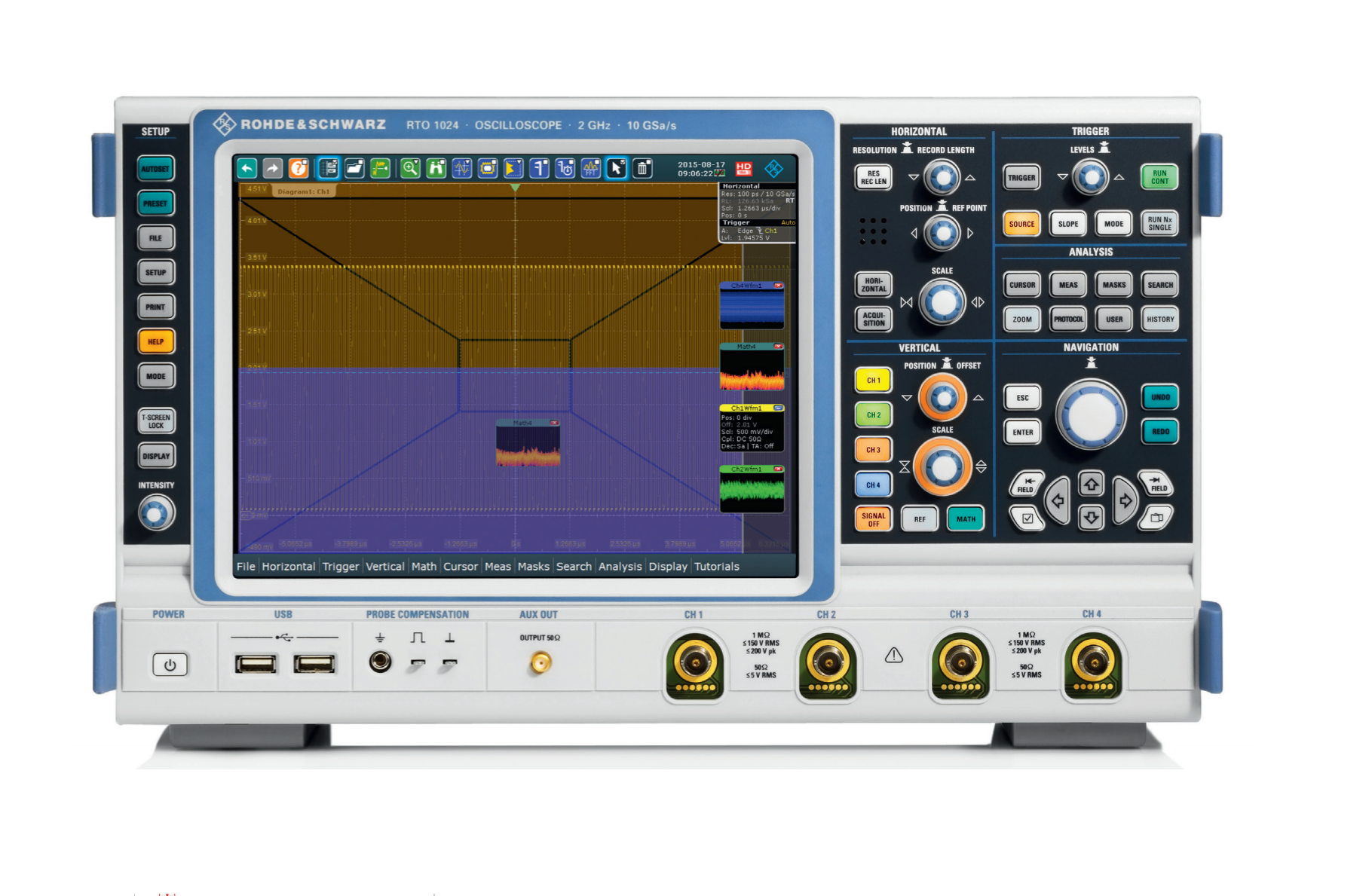 Rohde & Schwarz RTO1044 | 4GHz 4CH Digital Scope | Electro