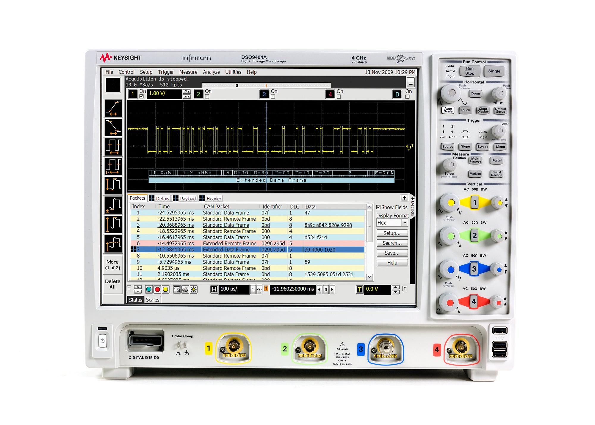 Keysight Technologies (formerly Agilent) DSO9404A | 4GHz 4CH