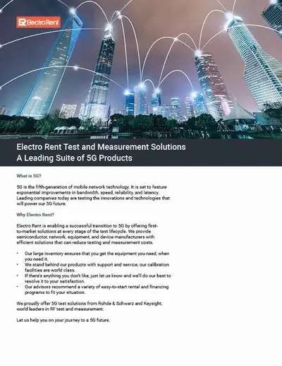 Guía de Producto 5G, imagen